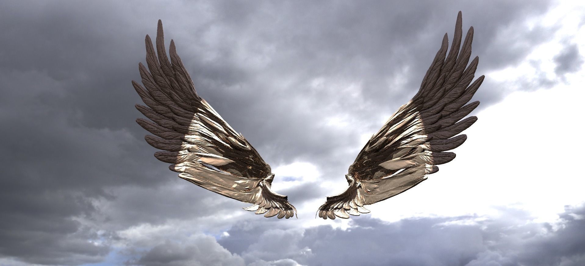 Serafim Curved wings 5 3D model_1