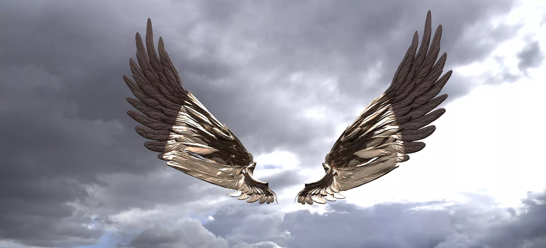Serafim Curved wings 5 3D model_0