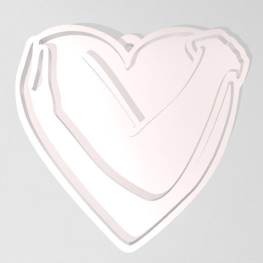 SELF LOVE AMOR PROPIO 3D print model_15