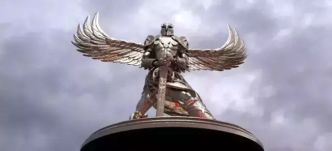 Serafim Warrior Sculpture 
