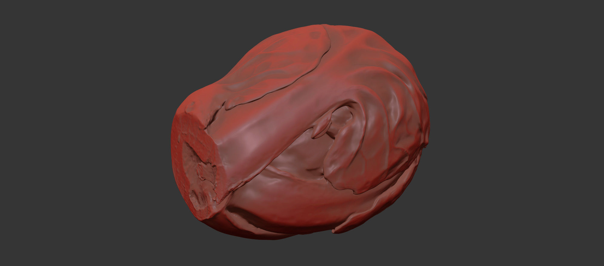 Brussels Sprout 3D model_7