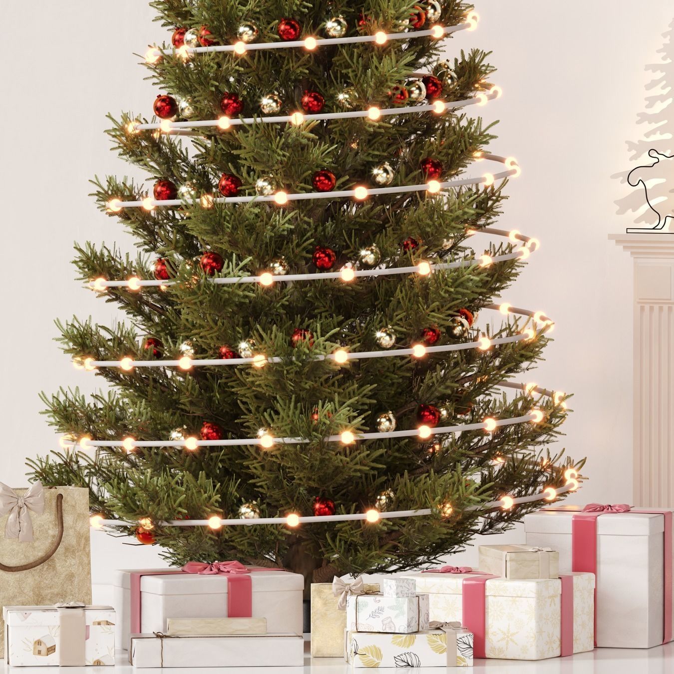 Christmas Decor Set 17 3D model_1