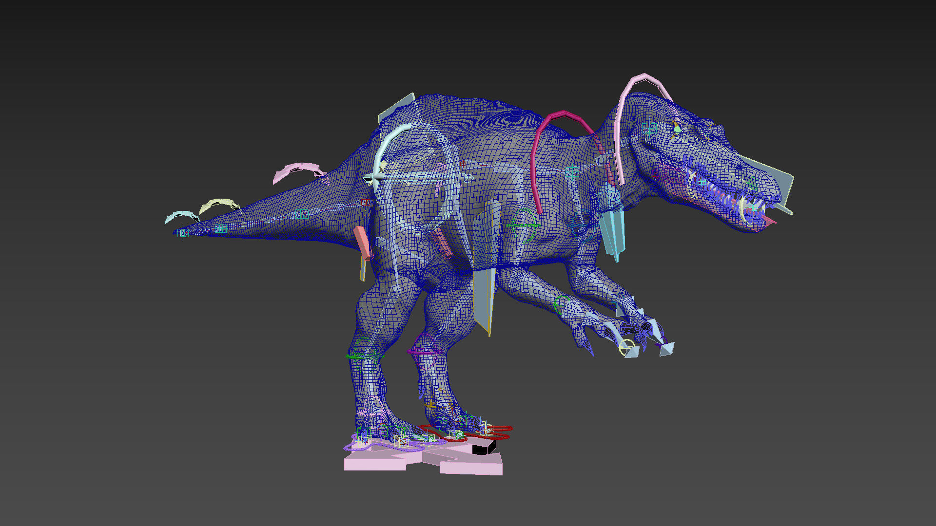 Suchomimus Tenerensis - 8K animated 3D model_20