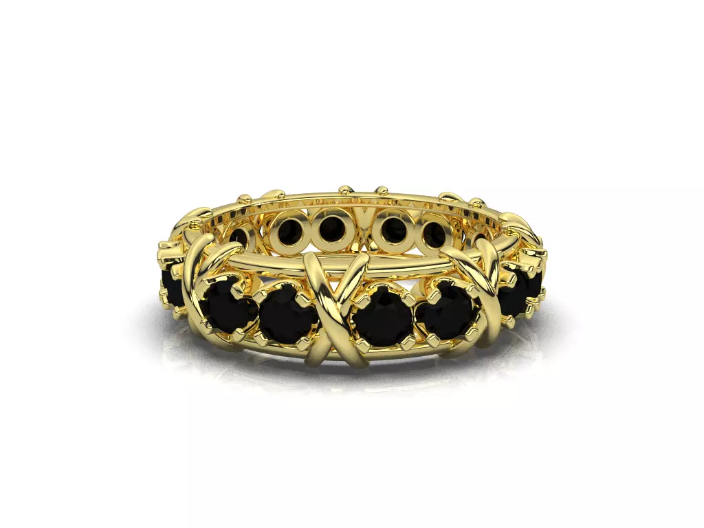 TIFFANY RING 3D print model_0