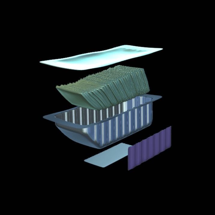 Sliced Cheddar 3D model_10