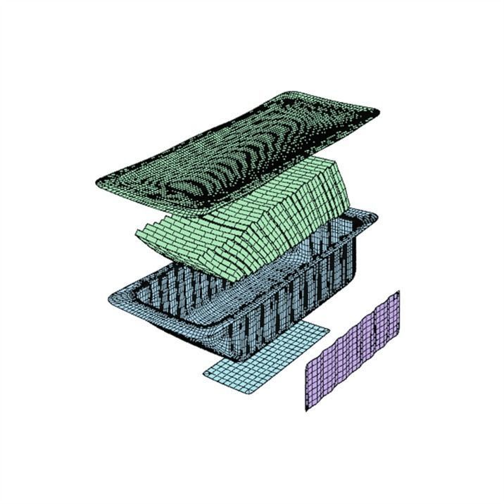 Sliced Cheddar 3D model_11