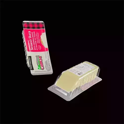 Sliced Cheddar 3D model