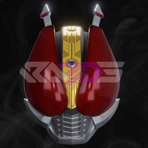 Kamen Rider Den-O helmet 3D print model