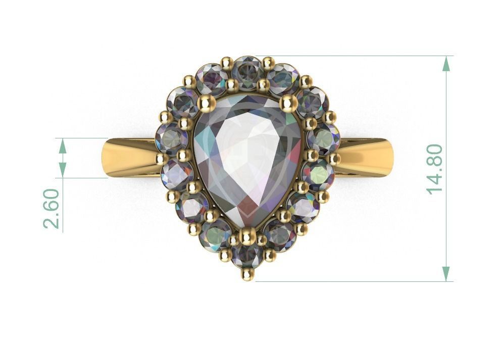 HALO PEAR 3D print model_4