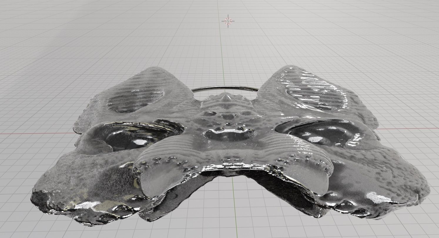 Bat Skull 3D print model_2