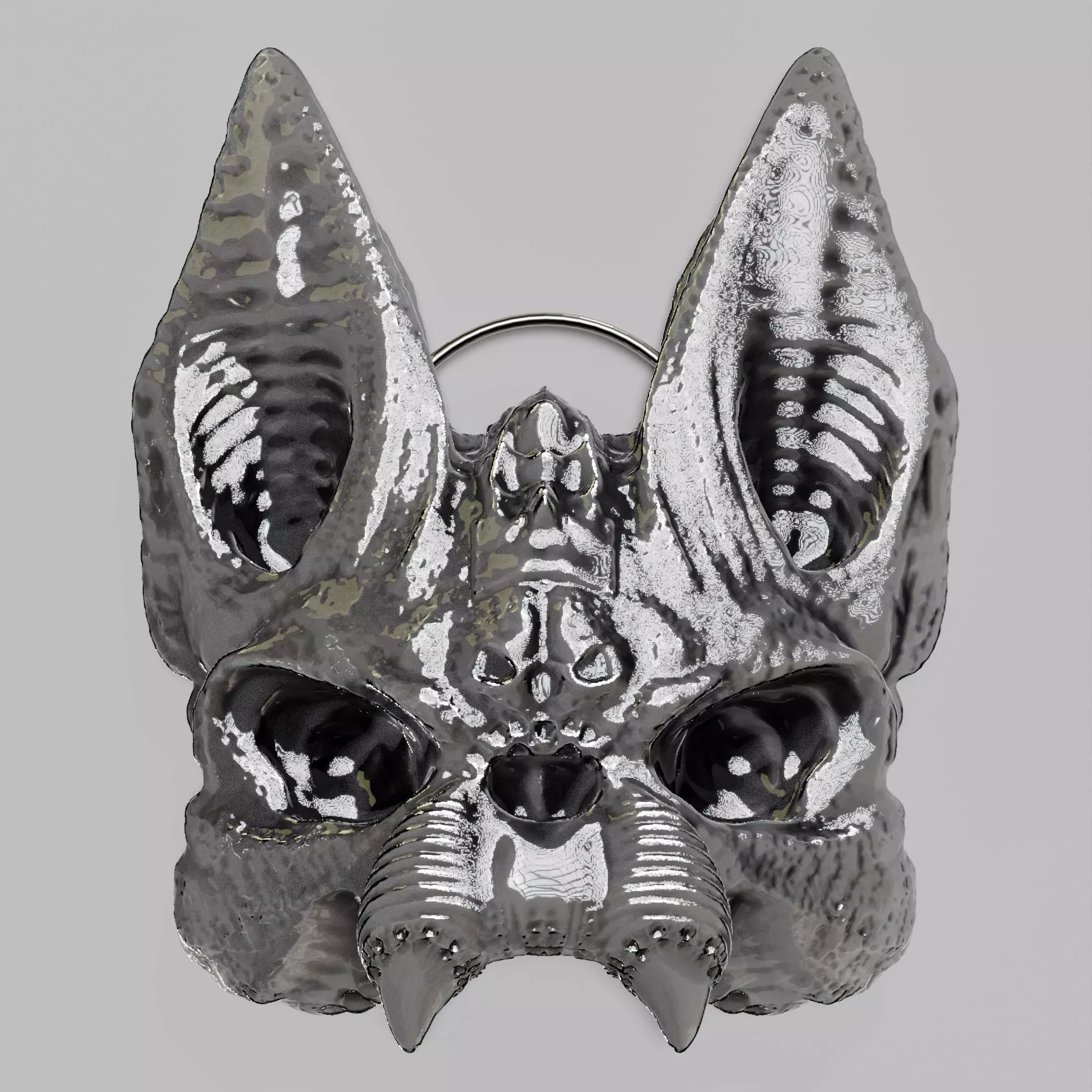 Bat Skull 3D print model_0