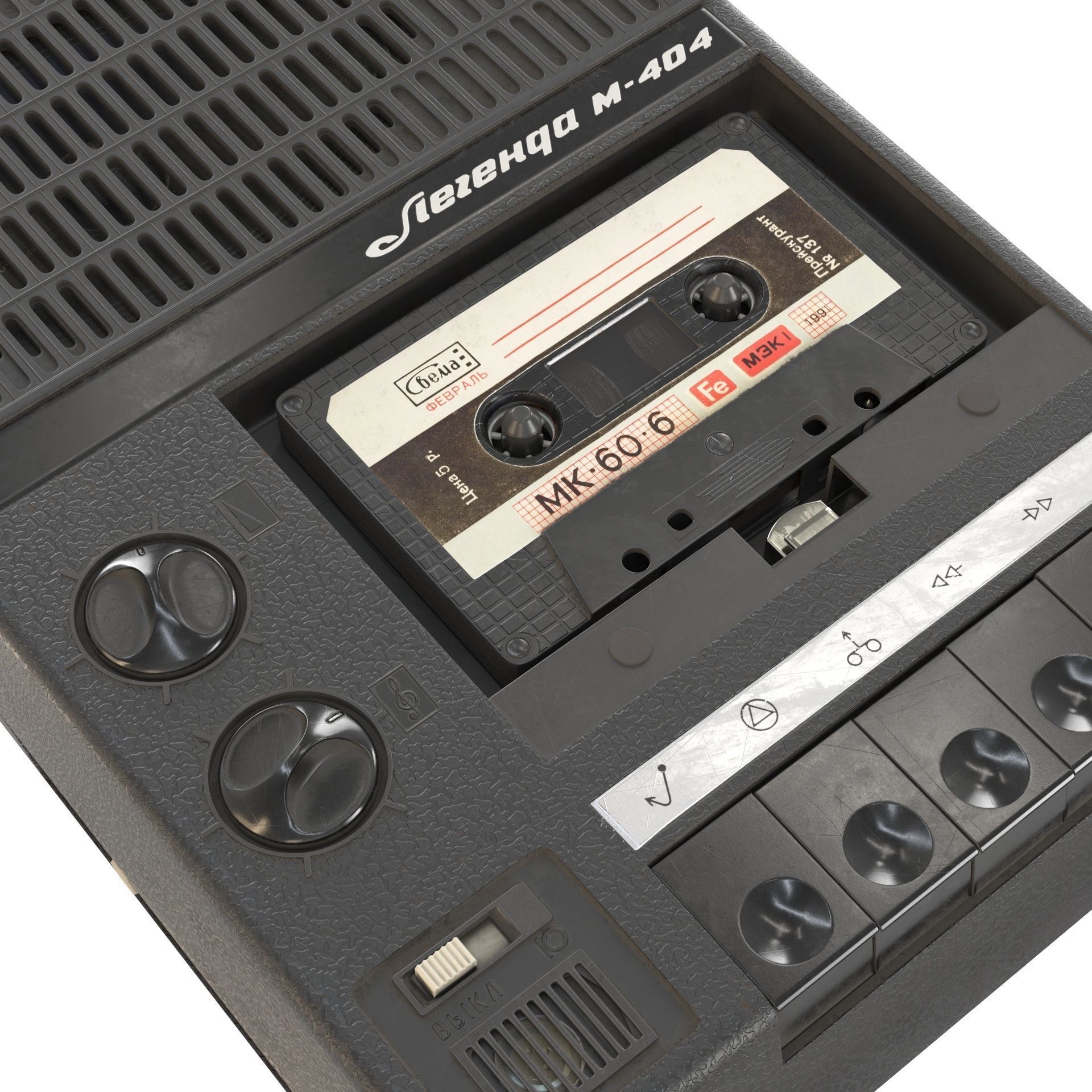 Recorder Legend 404 3D model CGTrader