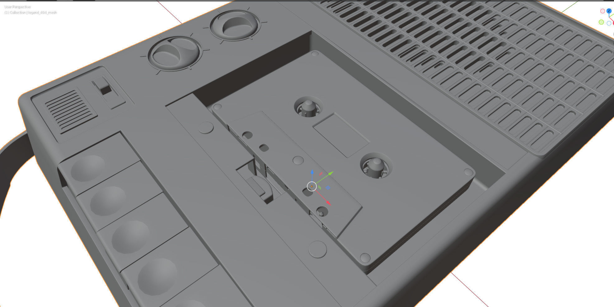 Recorder Legend 404 3D model CGTrader