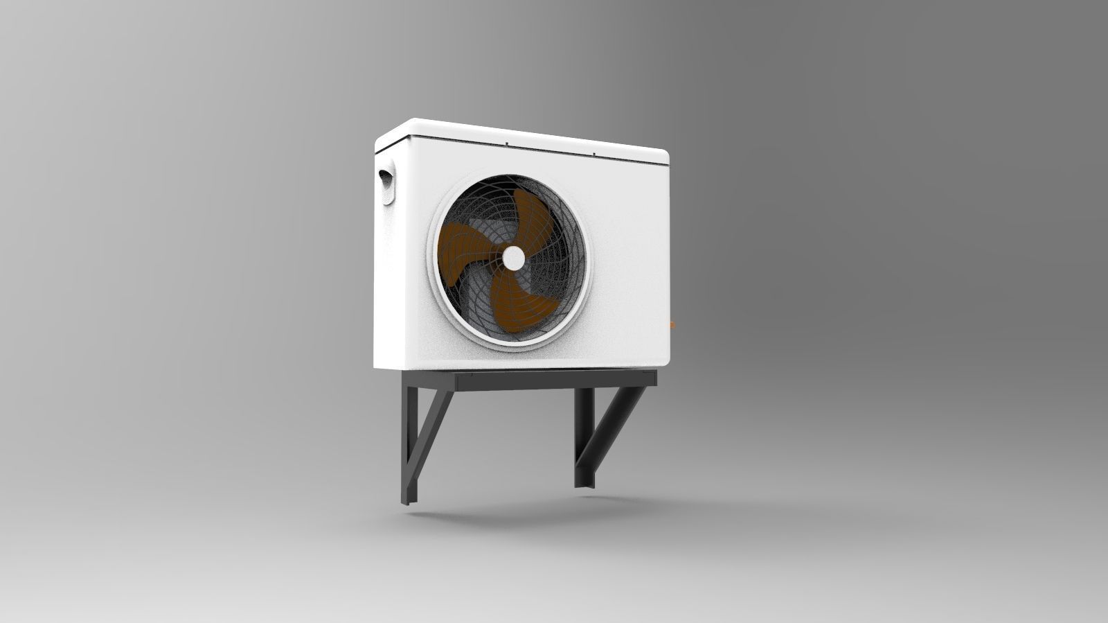 Air conditioning 3D model_1