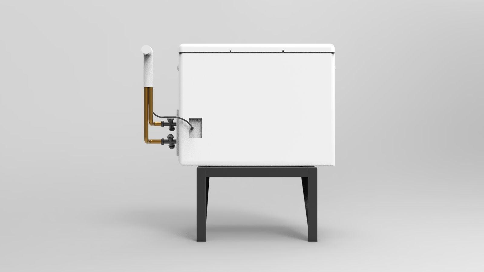 Air conditioning 3D model_3