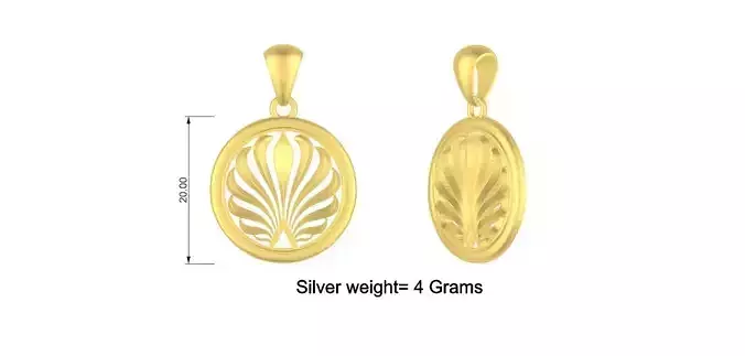 Flame Pendant Design 