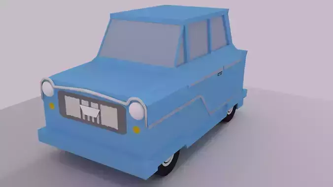Cartoon car