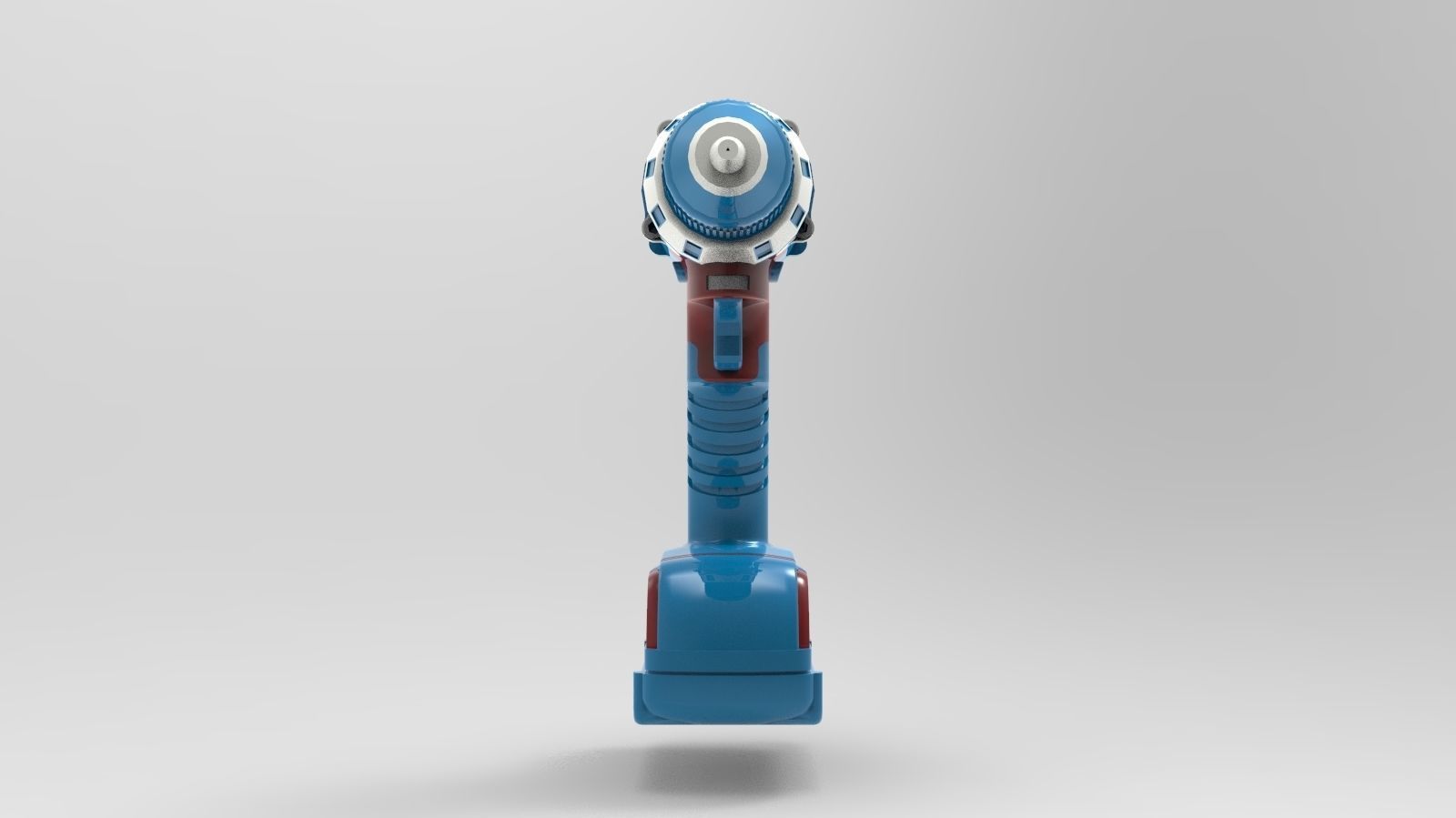 portable drill 3D model_4