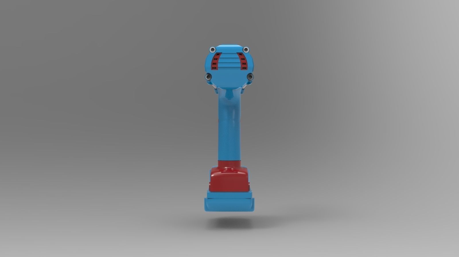 portable drill 3D model_3