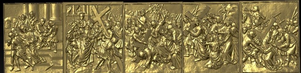 14 Stations of the Cross 3D print model_6