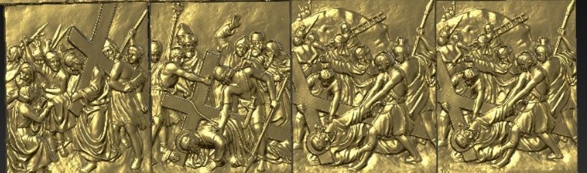 14 Stations of the Cross 3D print model_5