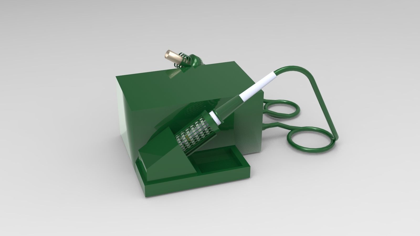 Solder station 3D model_6
