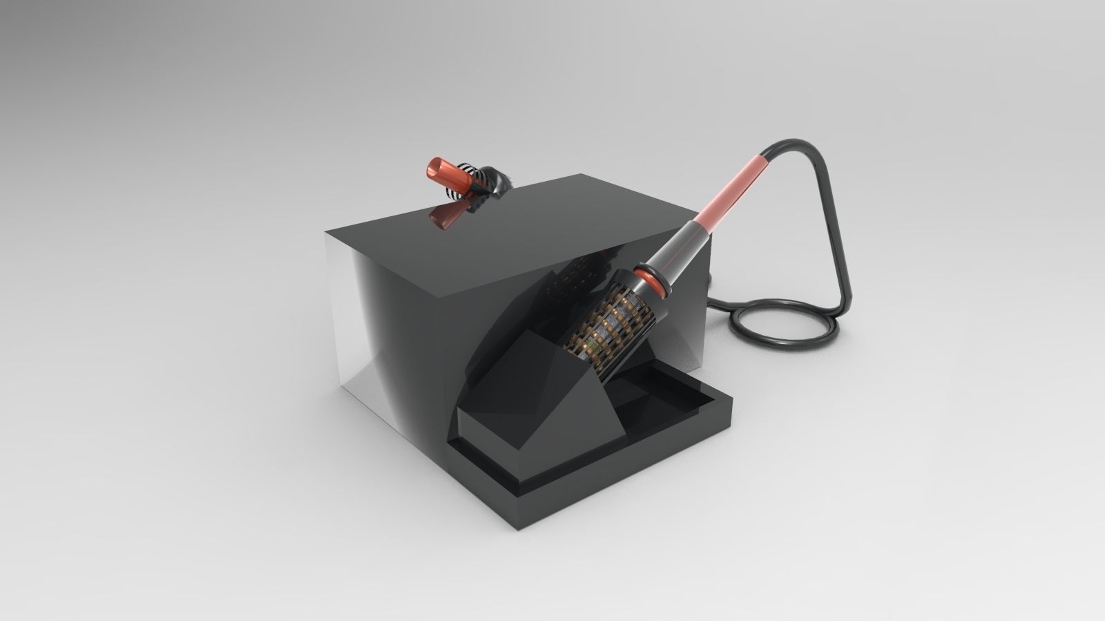 Solder station 3D model_2
