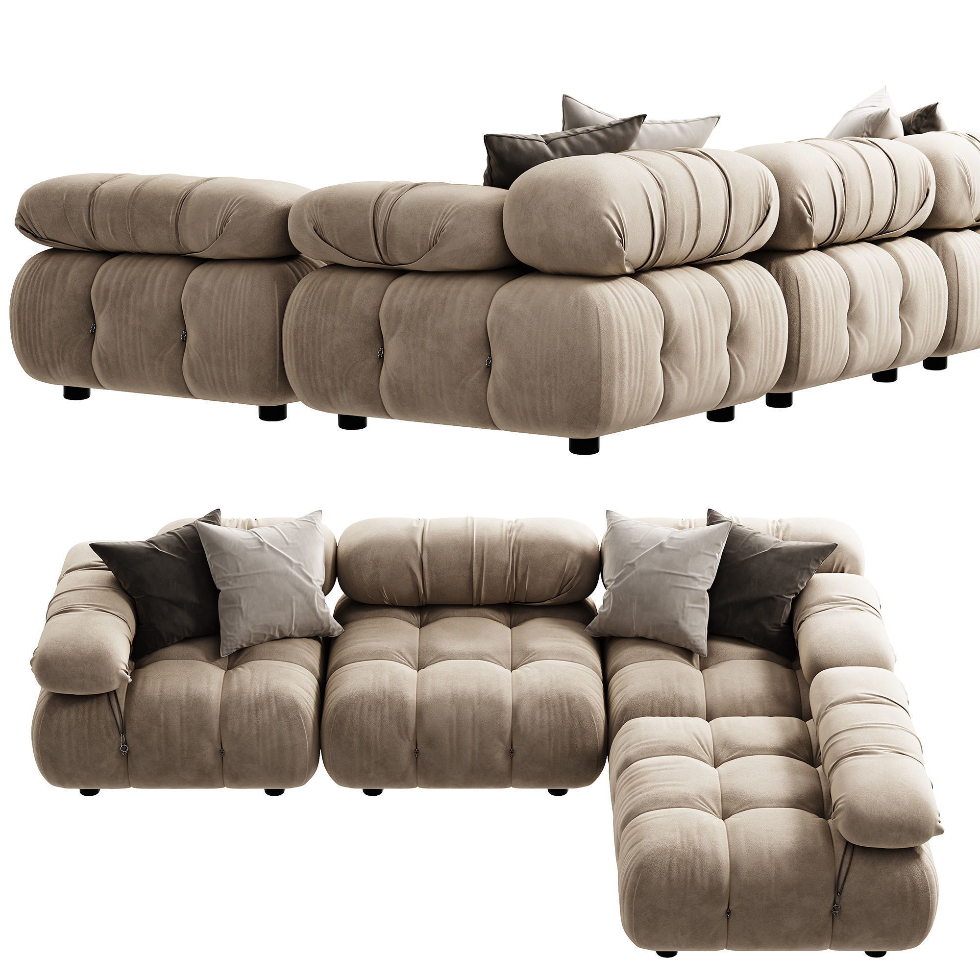 Camaleonda Sofa 3D model_1
