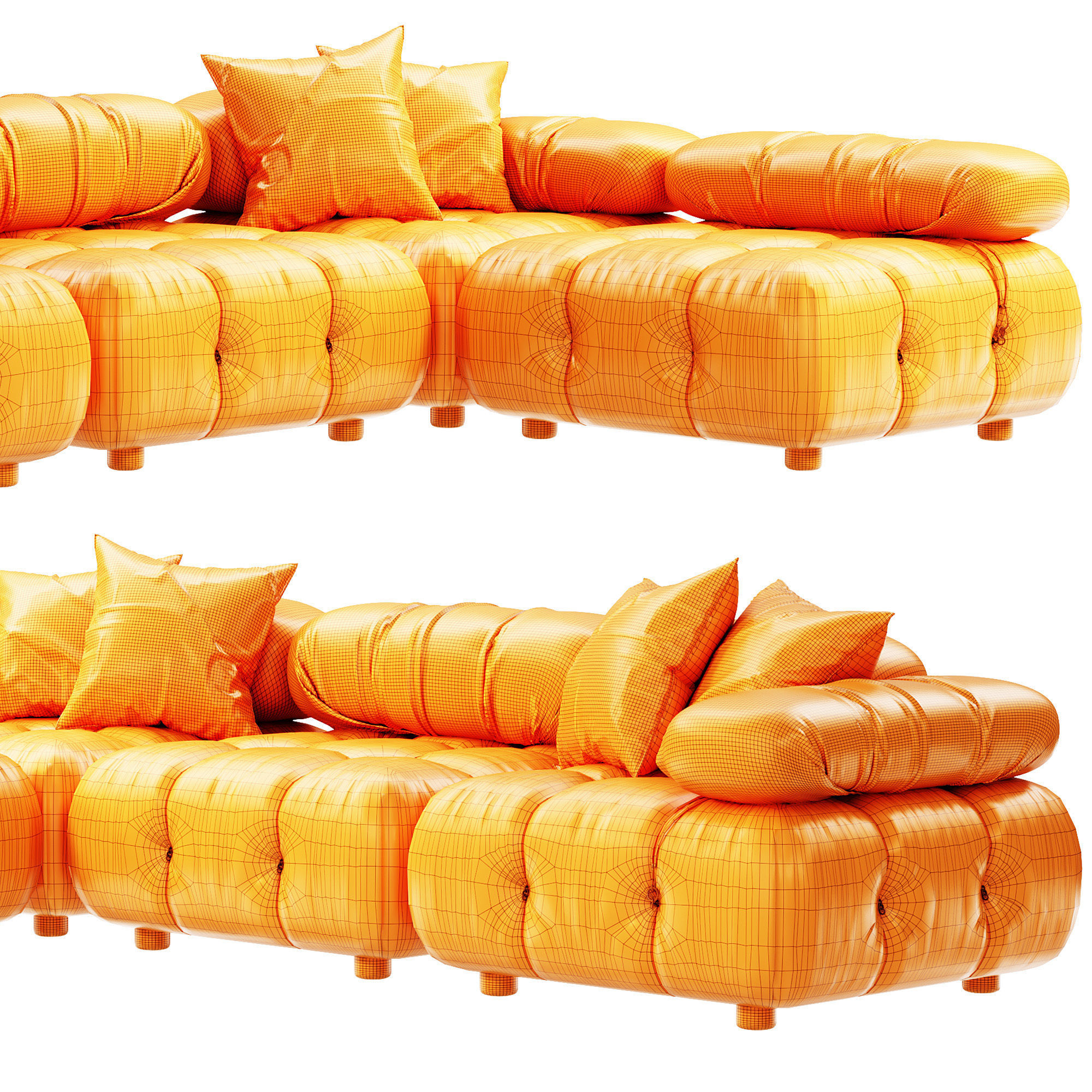 Camaleonda Sofa 3D model_6