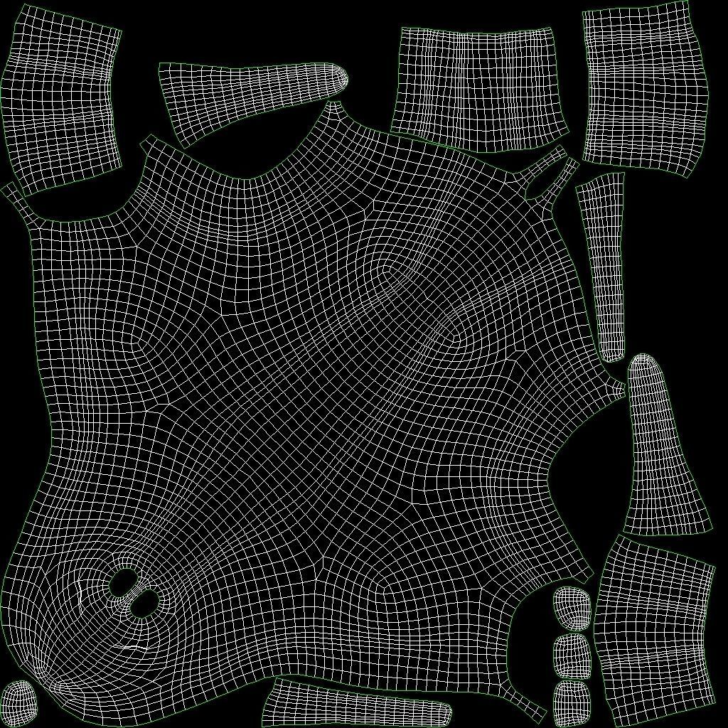 Antelope Figurines Statuette Low-poly 3D model_16