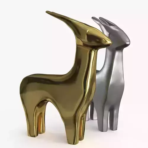 Antelope Figurines Statuette
