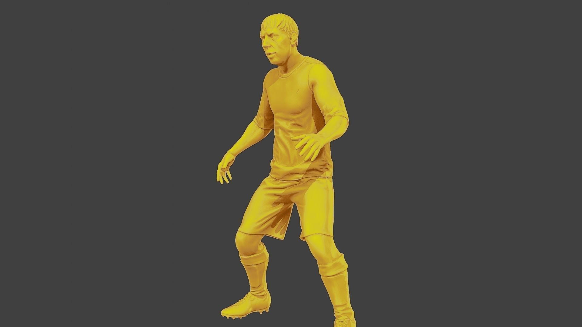 Soccer Player SP 025 3D print model_27