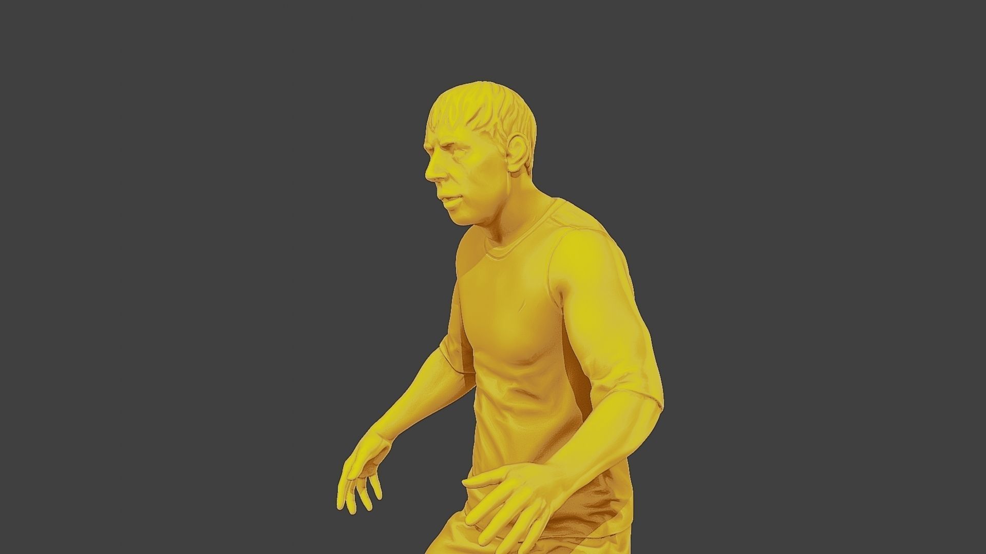 Soccer Player SP 025 3D print model_18