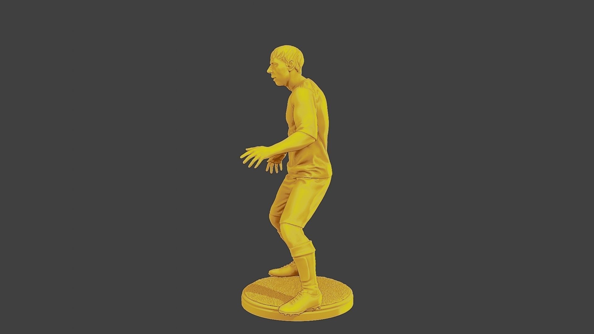 Soccer Player SP 025 3D print model_3