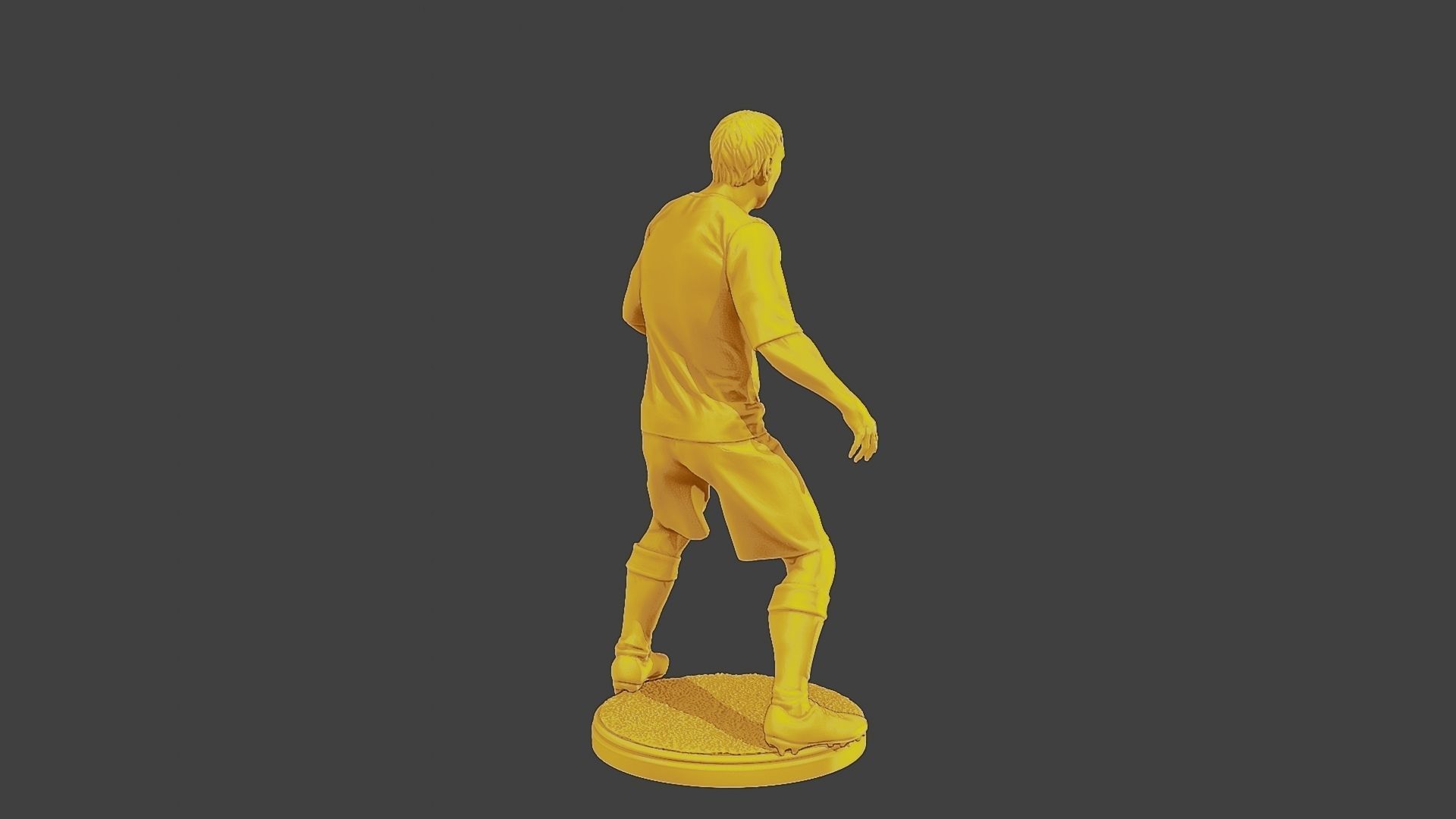 Soccer Player SP 025 3D print model_7