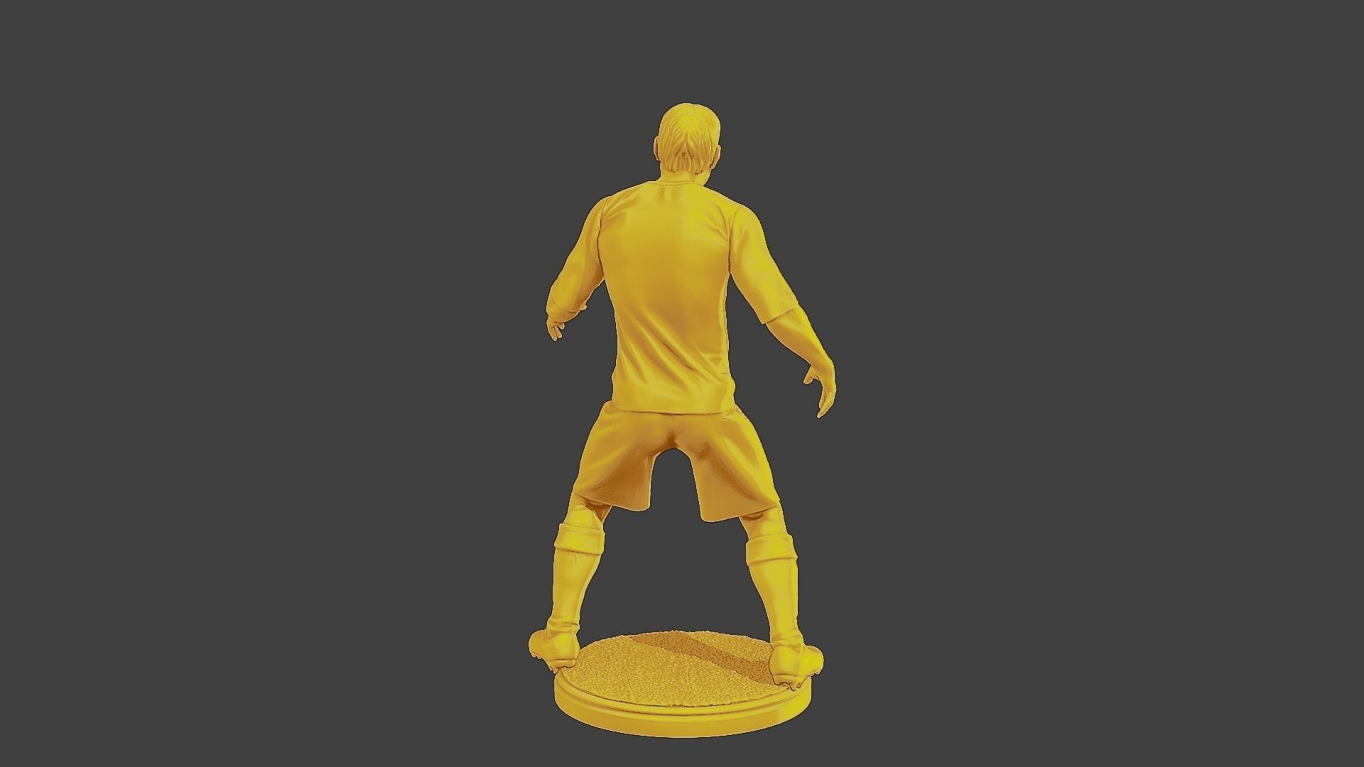 Soccer Player SP 025 3D print model_6