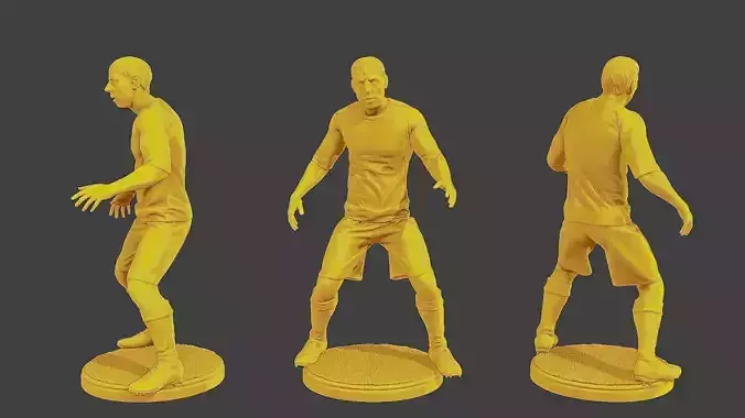 Soccer Player SP 025 3D print model
