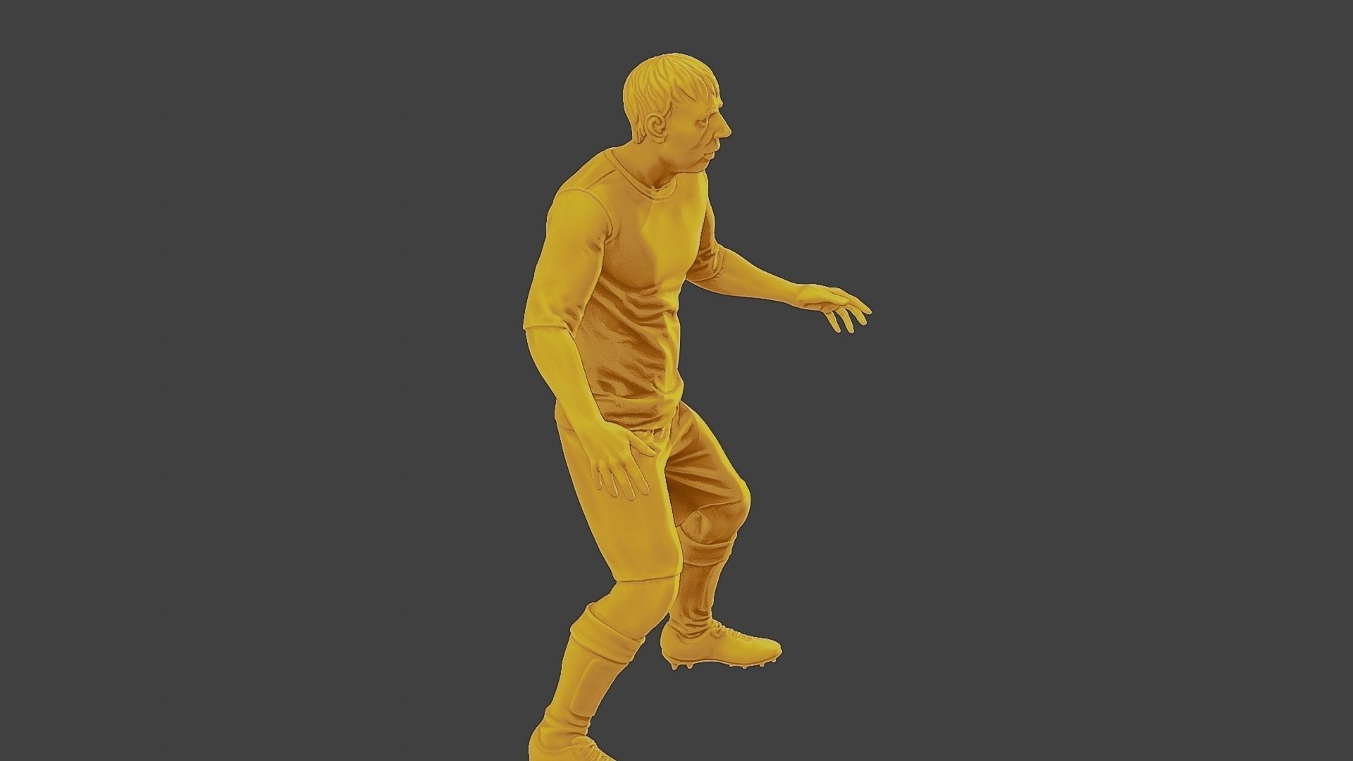 Soccer Player SP 025 3D print model_30
