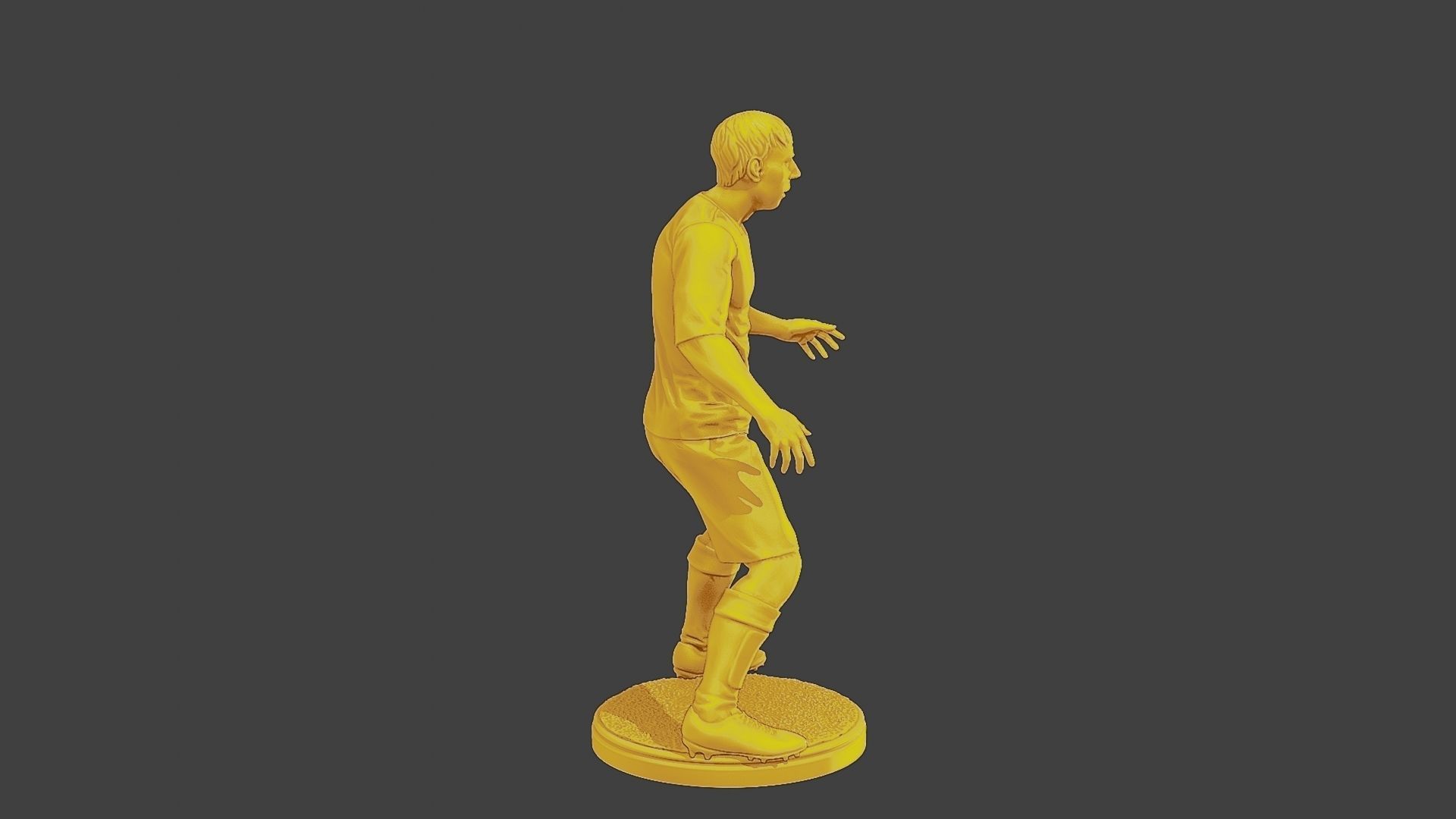 Soccer Player SP 025 3D print model_8