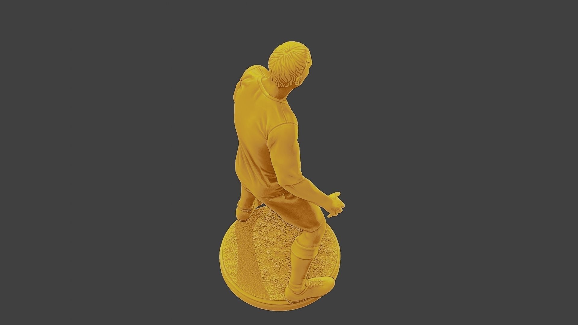 Soccer Player SP 025 3D print model_22