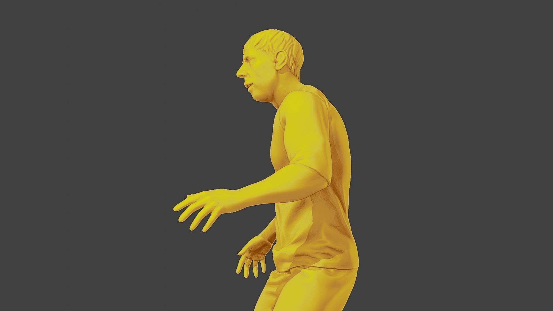 Soccer Player SP 025 3D print model_17