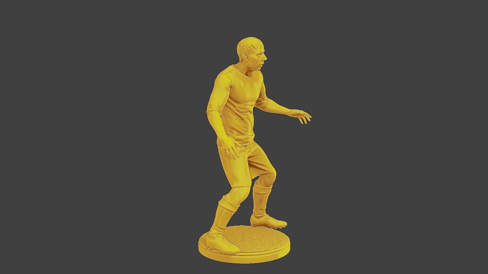 Soccer Player SP 025 3D print model_9