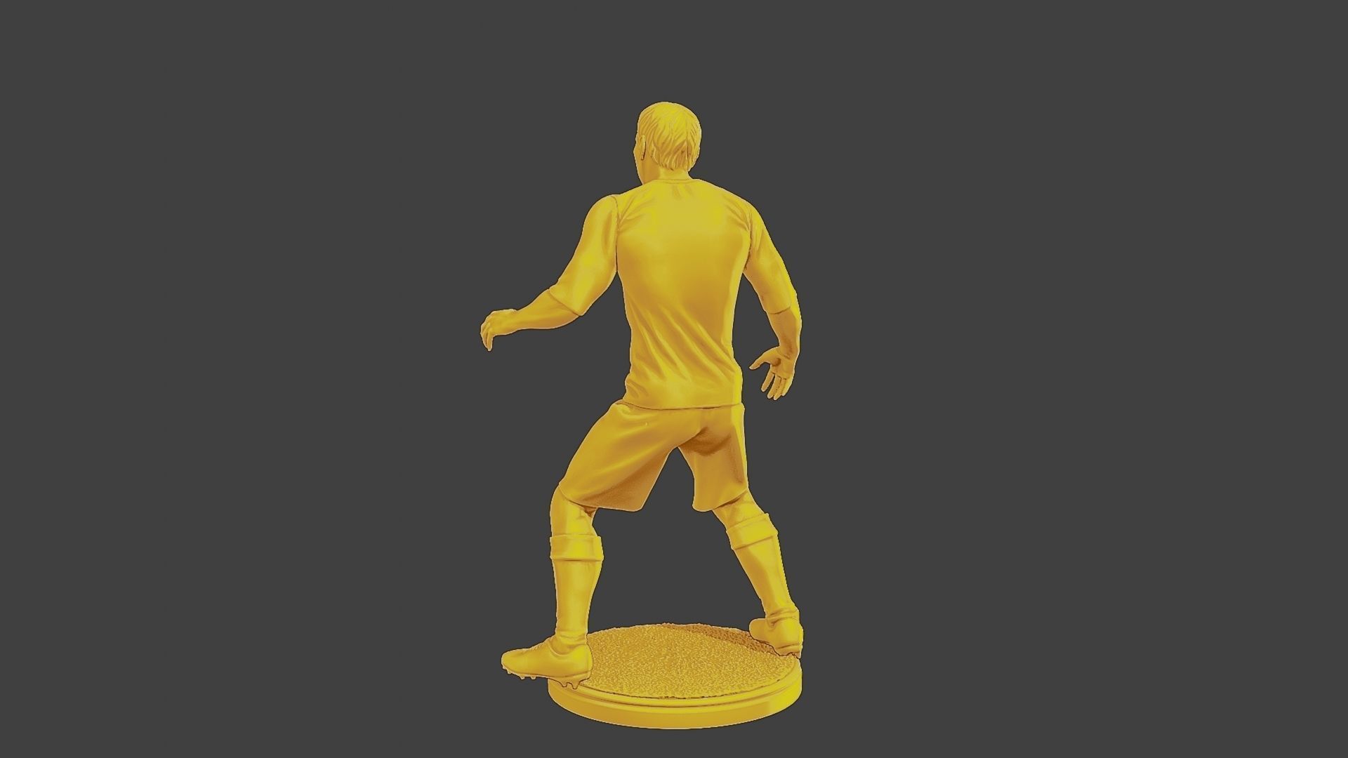 Soccer Player SP 025 3D print model_5
