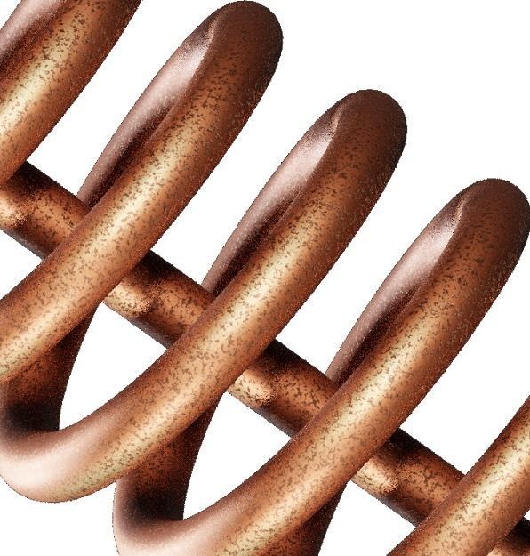 Rusty Gyser Heating Coil 3D model_4