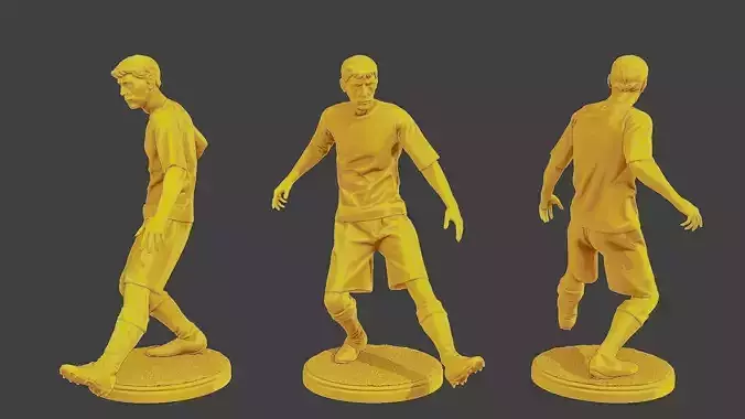 Soccer Player SP 026 3D print model