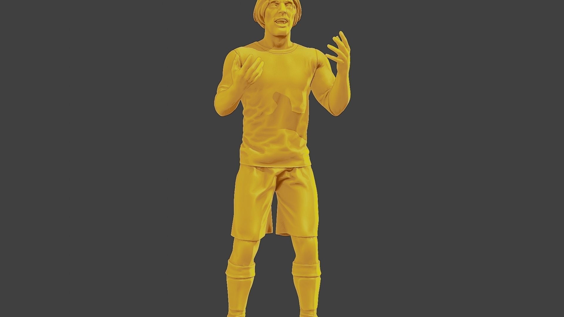 Soccer Player SP 027 3D print model_28