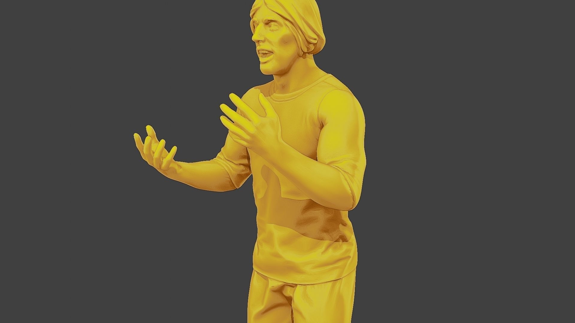 Soccer Player SP 027 3D print model_18
