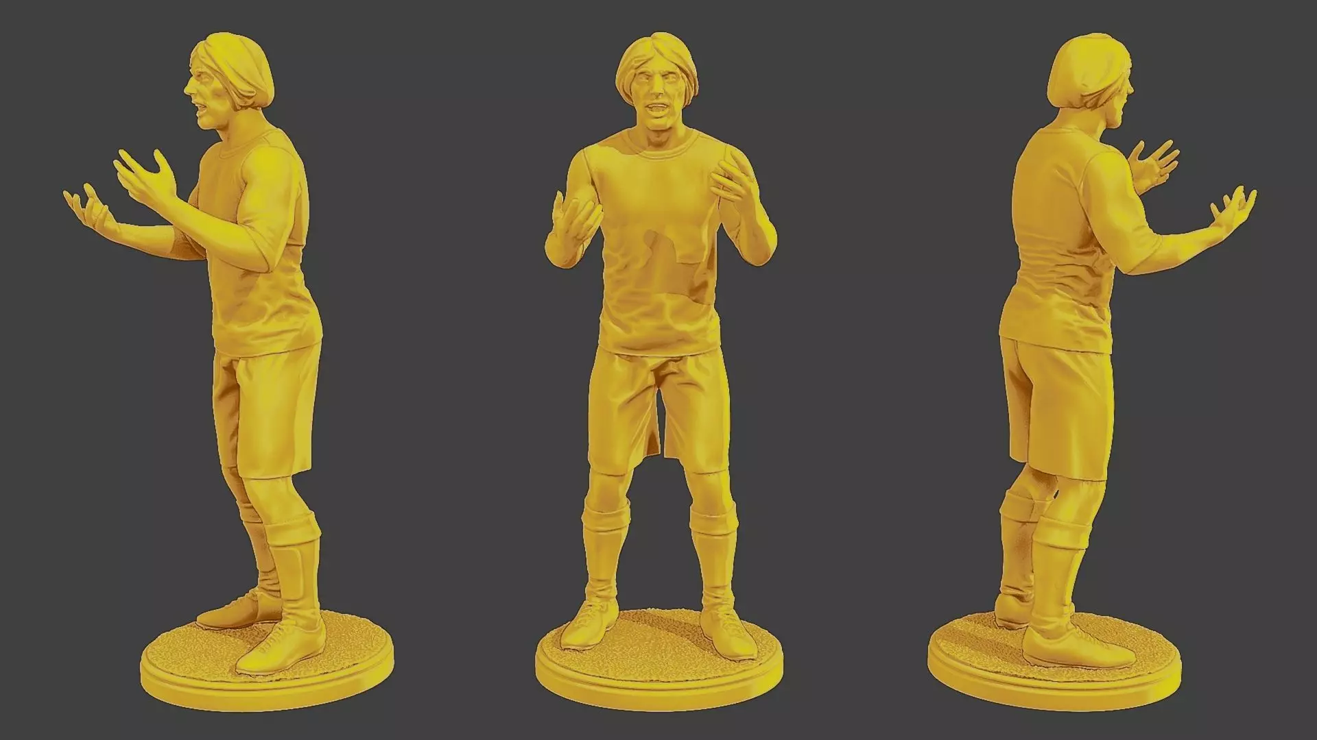Soccer Player SP 027 3D print model_0