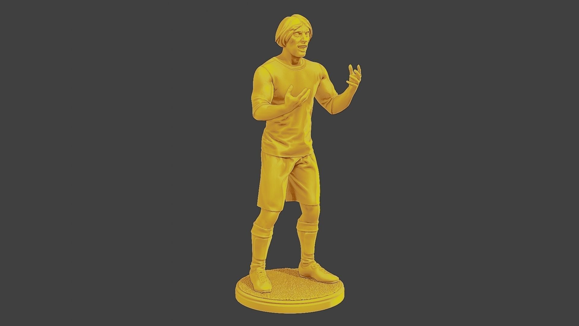 Soccer Player SP 027 3D print model_10
