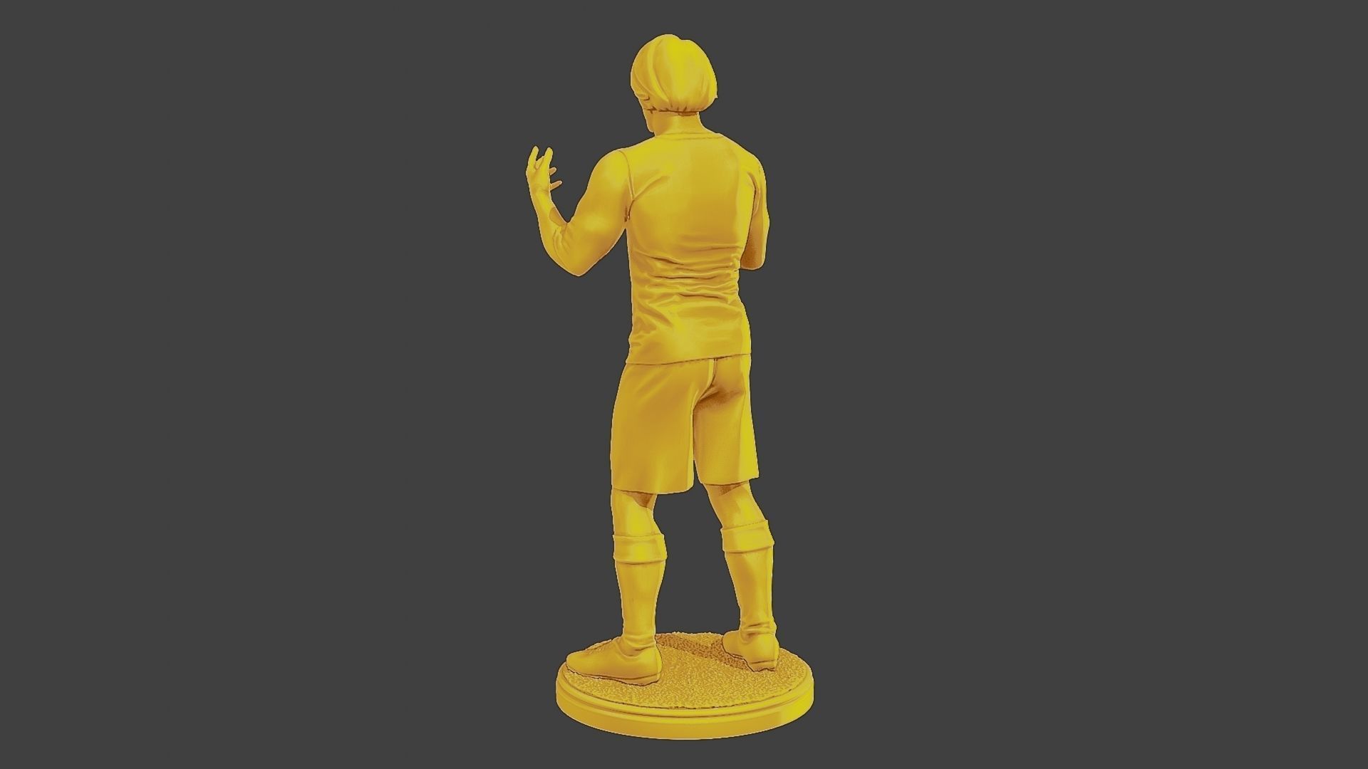 Soccer Player SP 027 3D print model_5